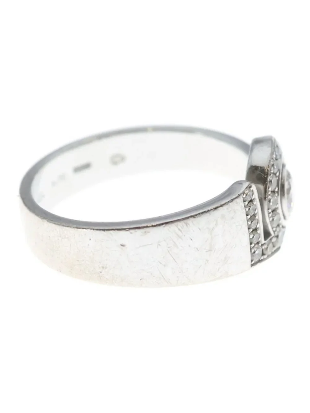 Chanel Eternal Diamond Ring Silver